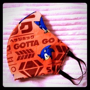 3 layer face mask (sonic)